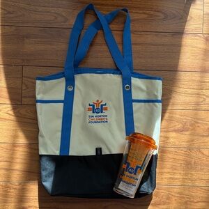Tim Horton Children's Foundation Tote and Tumbler Set